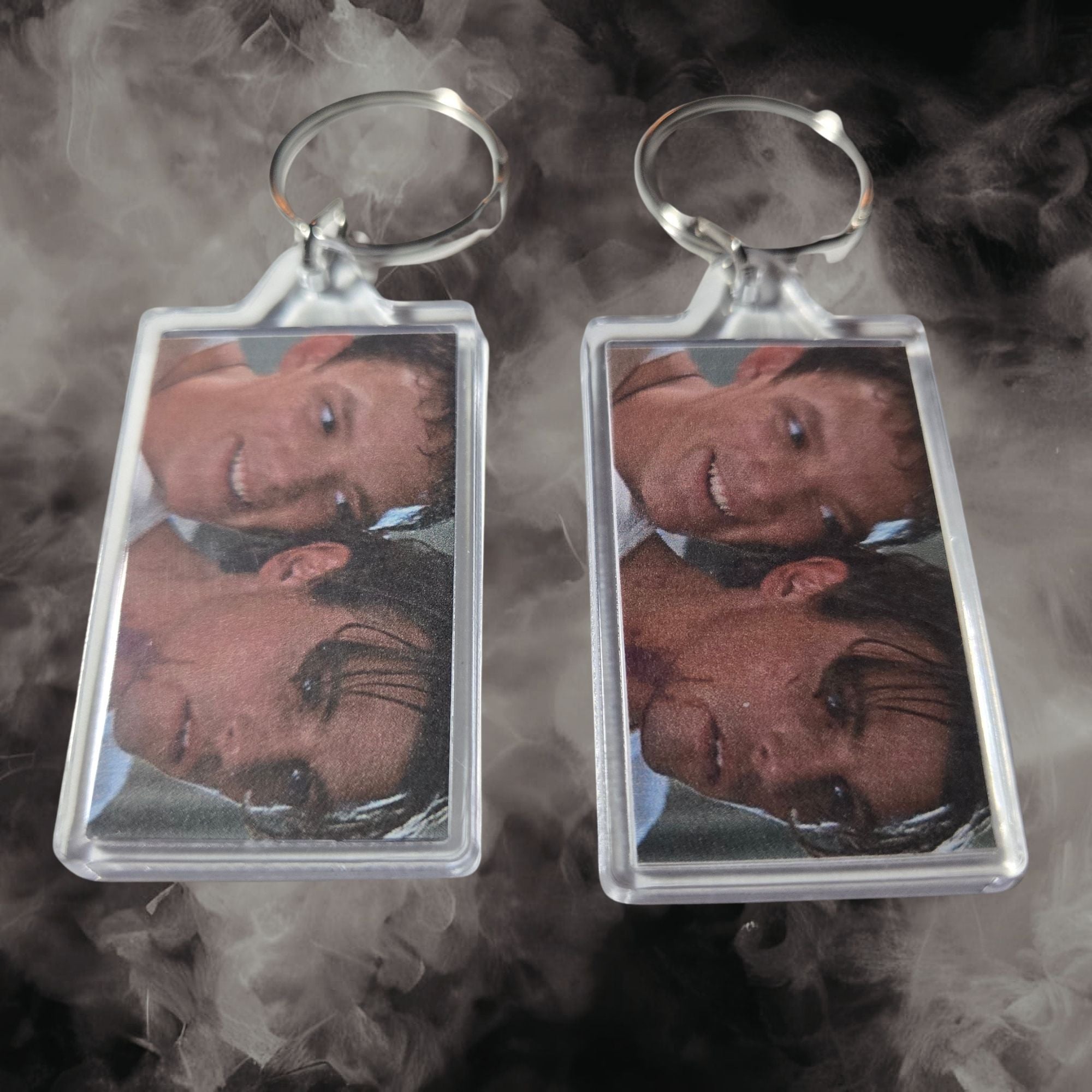 Scream Billy & Stu Keychain