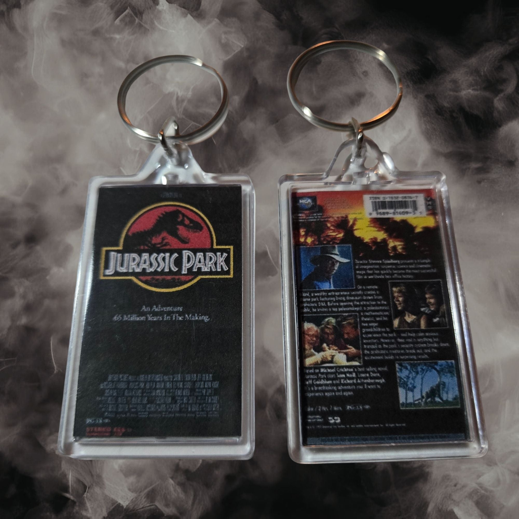 Jurassic Park Keychain
