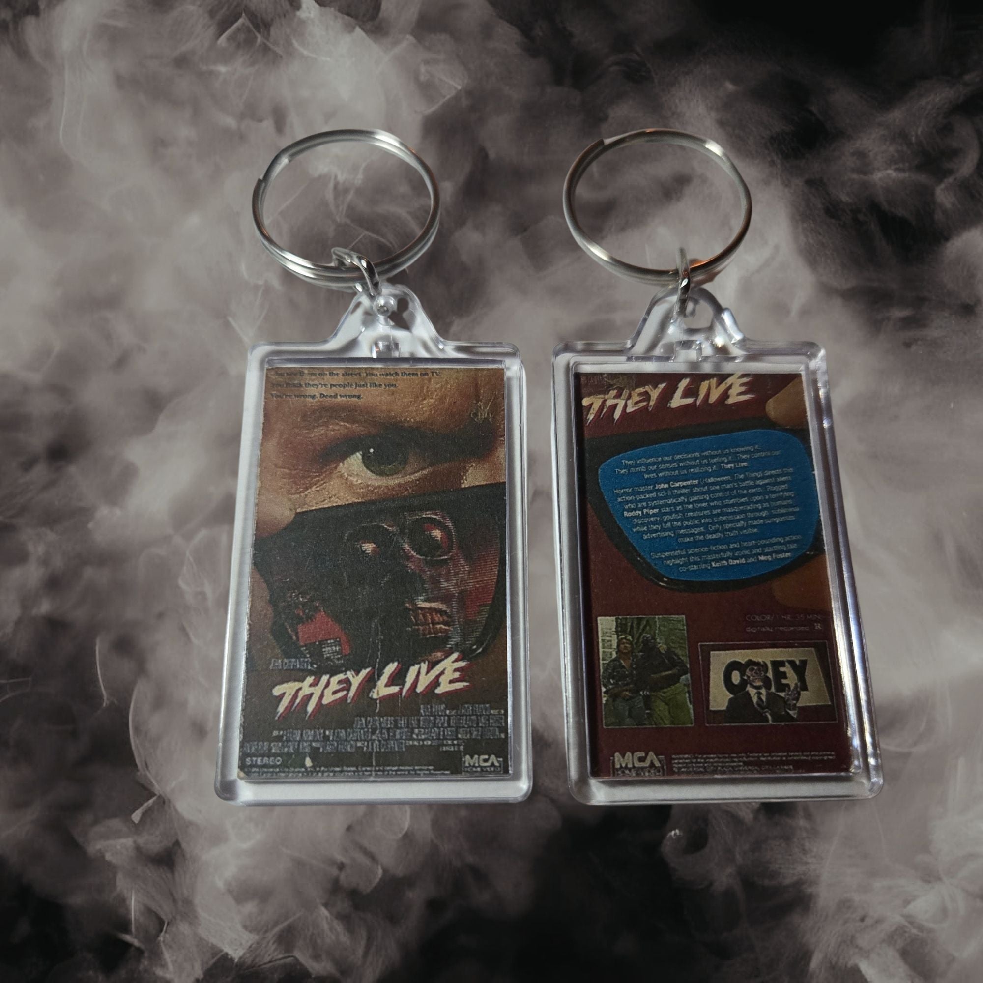 They Live Keychain