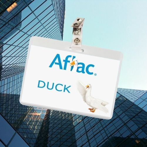 Insurance Aflac Duck ID Badge