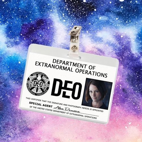 Supergirl ID Badges (11 Characters)