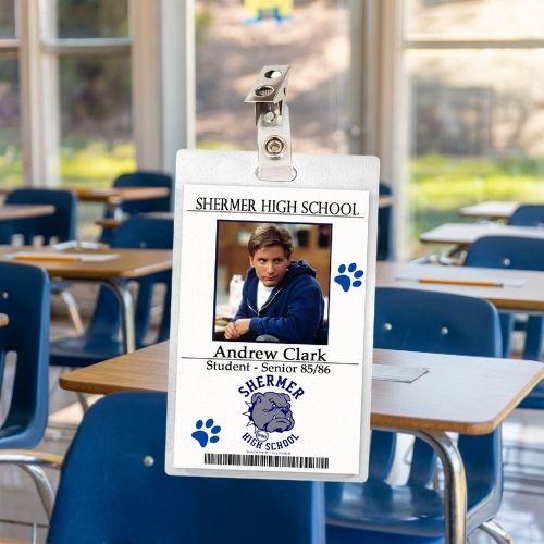 The Breakfast Club ID Badges (7 Characters)