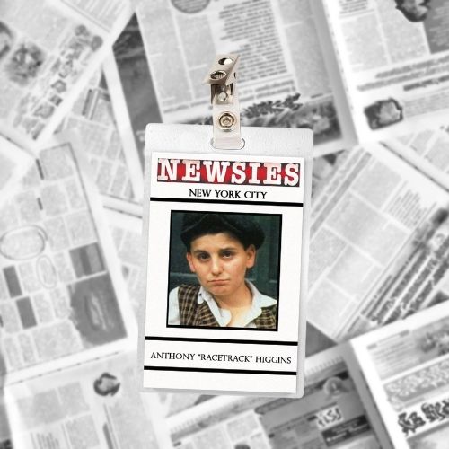 Newsies ID Badges (8 Characters)