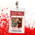 Horror Icon Terrifier Santa Art the Clown ID Badge