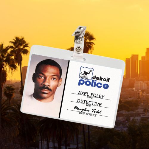 Beverly Hills Cop Axel Foley ID Badge