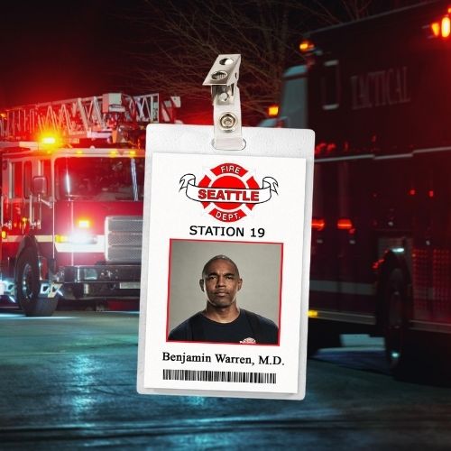 Station 19 ID Badges (9 Characters)