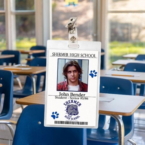 The Breakfast Club ID Badges (7 Characters)