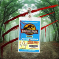 Jurassic Park Lab Tech ID Badge (Regular & Bloody Version)