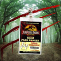 Jurassic Park Ranger ID Badge (Regular & Bloody Version)