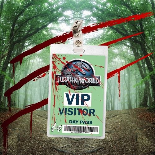 Jurassic World VIP ID Badge (Regular & Bloody Version)