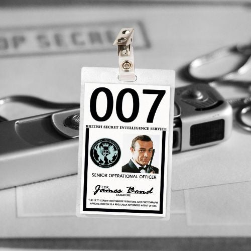 James Bond ID Badge (4 Options) MI6