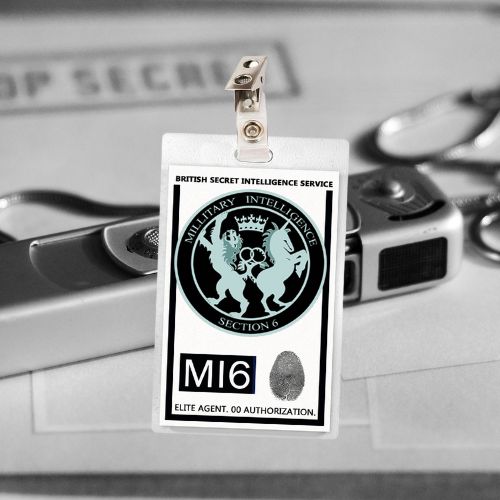 James Bond ID Badge (4 Options) MI6