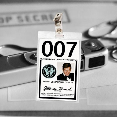 James Bond ID Badge (4 Options) MI6