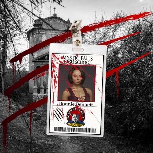 The Vampire Diaries ID Badges (8 Characters - Regular & Bloody Versions)