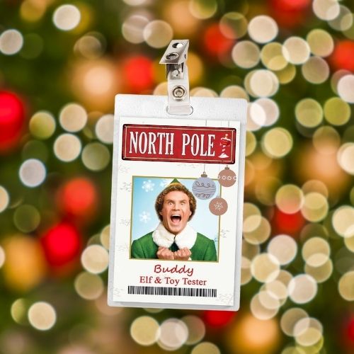 Christmas ID Badges (Santa, Mrs. Claus, Rudolph, Clarice, Elf, Grinch)