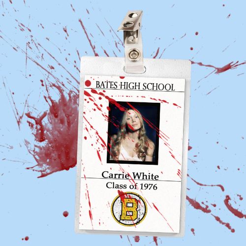 Carrie White ID Badge