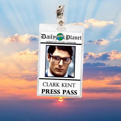 Lois & Clark (Reeve & Kidder) Superman ID Badges