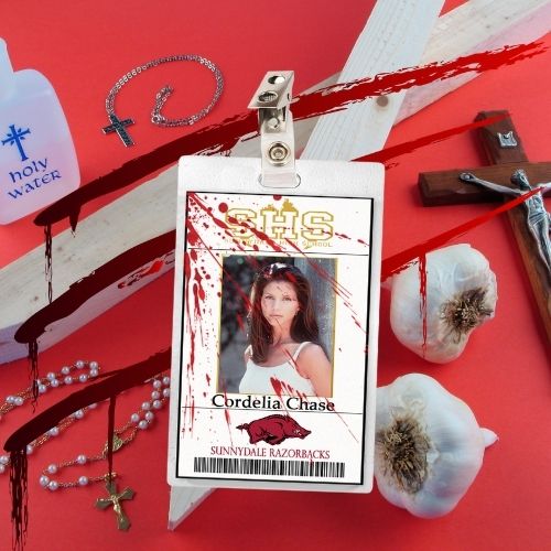 Buffy the Vampire Slayer ID Badges (8 Characters - Regular & Bloody Versions)