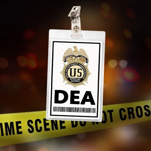 Police Cosplay Costume ID Badges (FBI, CIA, DEA, etc.)