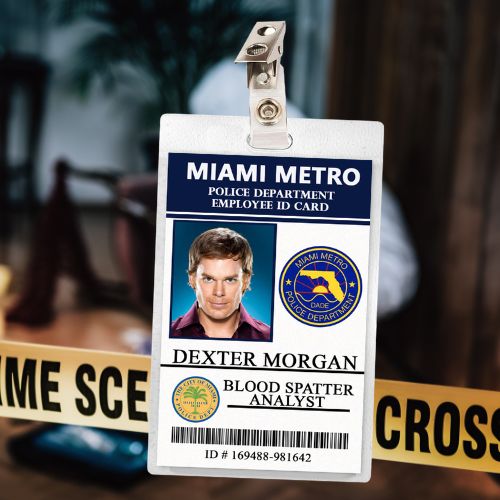 Dexter ID Badge (Regular & Bloody Versions)