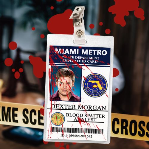 Dexter ID Badge (Regular & Bloody Versions)