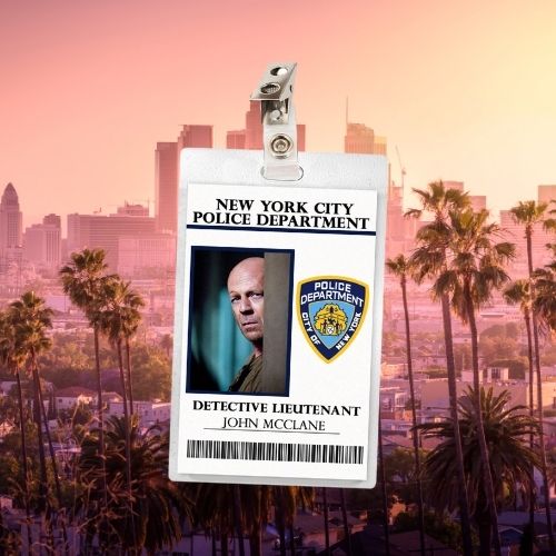 Die Hard John McClane ID Badge