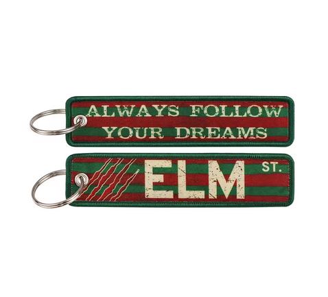 Nightmare on Elm St Freddy Keychain