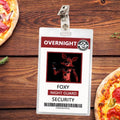 Five Nights at Freddy's Foxy ID Badge (Regular & Bloody Version)
