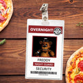 Five Nights at Freddy's Freddy ID Badge (Regular & Bloody Version)