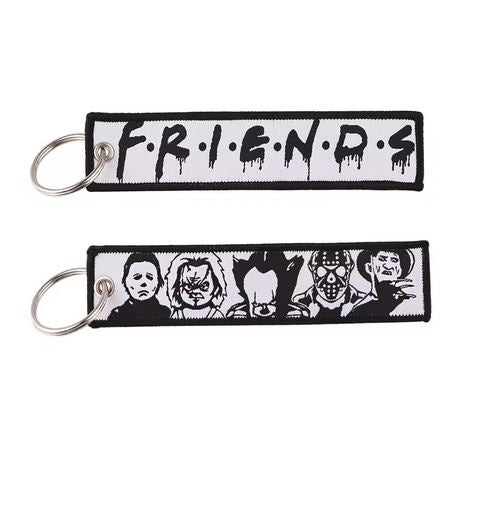 Horror Icons Friends Keychain