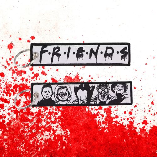 Horror Icons Friends Keychain
