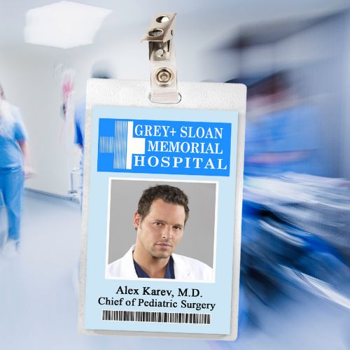 Grey's Anatomy ID Badges (37 Characters)