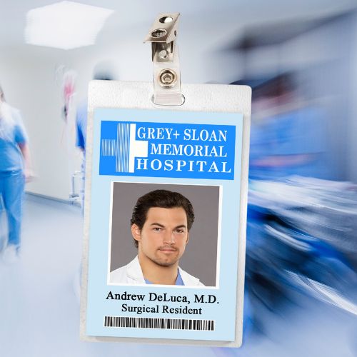 Grey's Anatomy ID Badges (37 Characters)