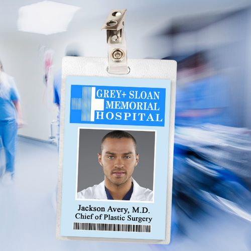 Grey's Anatomy ID Badges (37 Characters)