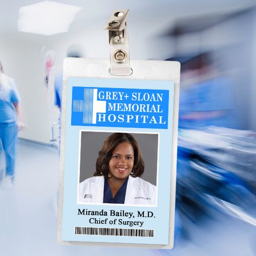 Grey's Anatomy ID Badges (37 Characters)