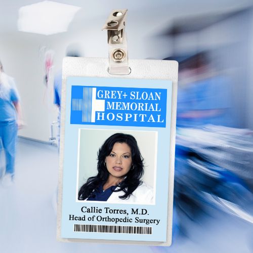 Grey's Anatomy ID Badges (37 Characters)