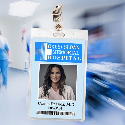 Grey's Anatomy ID Badges (37 Characters)