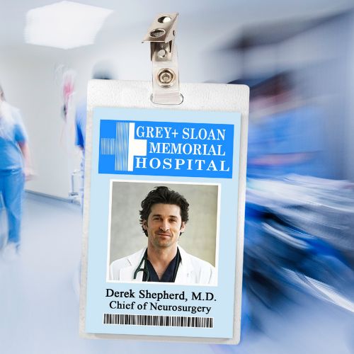 Grey's Anatomy ID Badges (37 Characters)