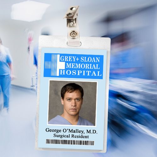 Grey's Anatomy ID Badges (37 Characters)