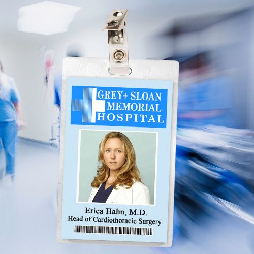 Grey's Anatomy ID Badges (37 Characters)