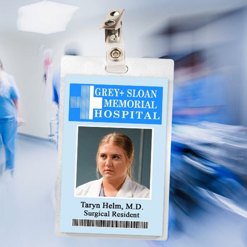 Grey's Anatomy ID Badges (37 Characters)