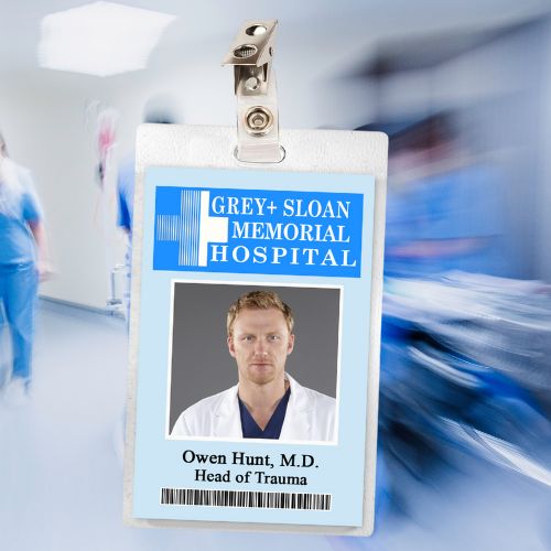 Grey's Anatomy ID Badges (37 Characters)