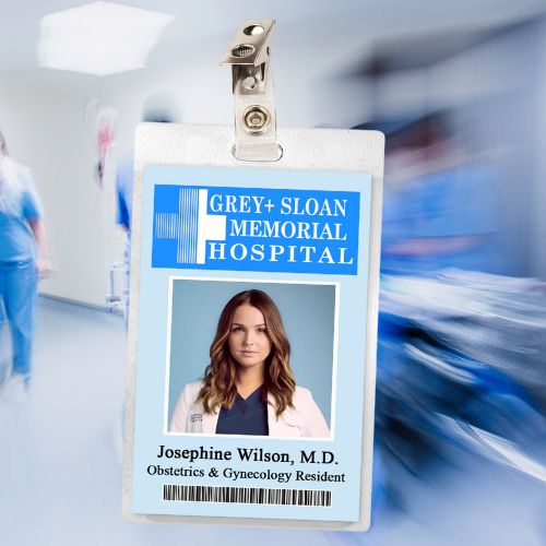 Grey's Anatomy ID Badges (37 Characters)