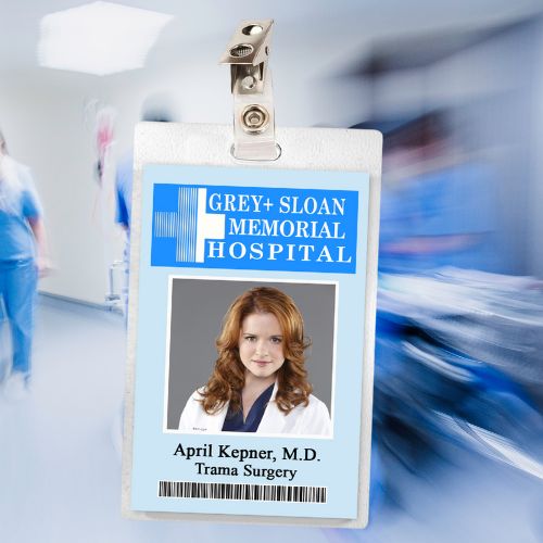 Grey's Anatomy ID Badges (37 Characters)