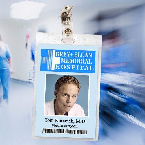 Grey's Anatomy ID Badges (37 Characters)