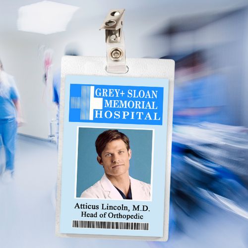 Grey's Anatomy ID Badges (37 Characters)