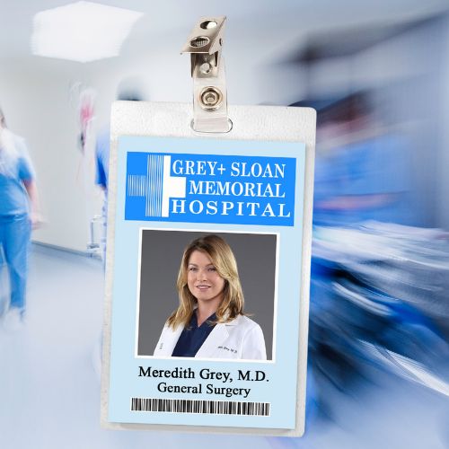 Grey's Anatomy ID Badges (37 Characters)