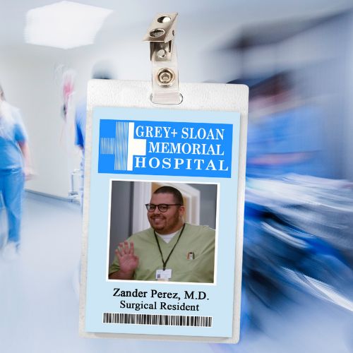Grey's Anatomy ID Badges (37 Characters)
