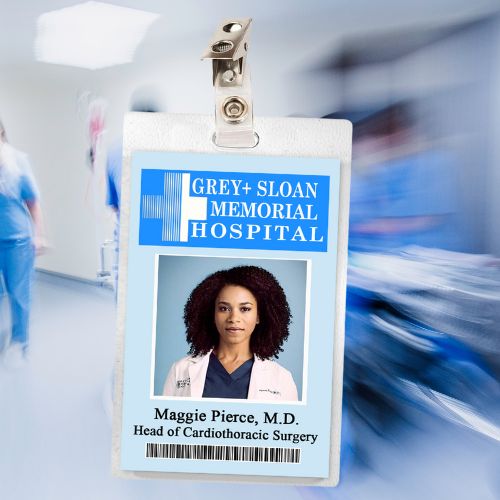 Grey's Anatomy ID Badges (37 Characters)