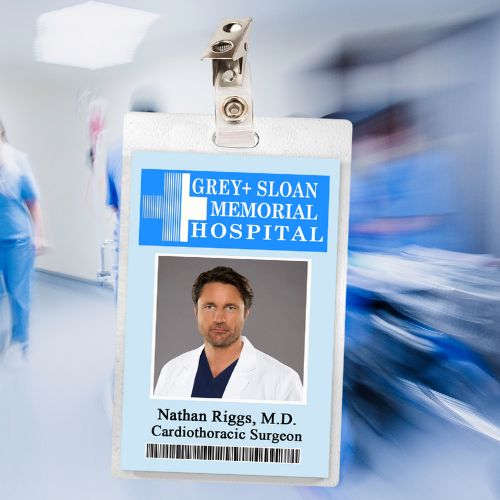 Grey's Anatomy ID Badges (37 Characters)
